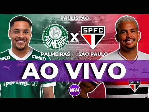 PALMEIRAS X SÃO PAULO AO VIVO COM IMAGENS DO ESTÚDIO | PALMEIRAS AO VIVO
