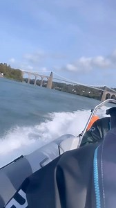 31K views · 314 reactions | What better way to discover the breathtaking sights of the Menai Strait than with an exhilarating Rib Ride?  The action packed trip takes you beneath two of Wales’ most iconic bridges, and of your lucky you’ll spot some wildlife too 玲. #VisitWales #WalesByTrails #CroesoCymru #wales #cymru #loveanglesey #ribride #walescoast #menaistrait #adventure Visit Anglesey | Wales | Facebook