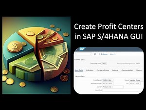 How to Create Profit Centers in SAP S/4HANA GUI – Complete Step-by-Step Guide!