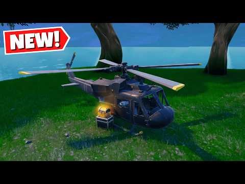 Fortnite OG Season 8 Helicopter (Map Update)