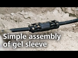 Gel-filled cable joints: how to install RELICON Relilight