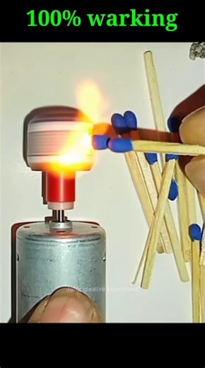 100% warking DC motor project #shorts #experiment