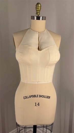 FREE Corset Pattern for Fuller Busts 🥰✨ #inclusivefashion #corsetmaking #sewing