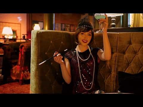 1920s Flapper Girl with Lizzie, Behind The Scenes