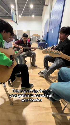 Take Your Guitars to School with Friends