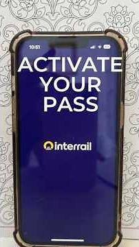 Ready to go? How to Activate your Interrail Pass