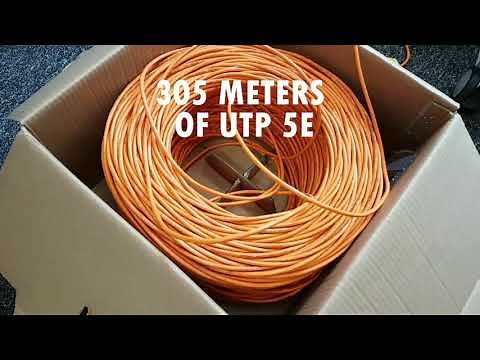 Dahua ePoE maximum distance test.