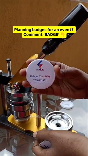 How to make custom badges #badges #makingofbadges #badgesinchennai