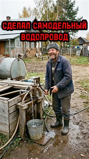 САМОДЕЛЬНЫЙ ВОДОПРОВОД СССР