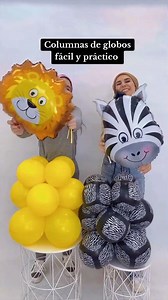 1M views · 13K reactions |  Columnas de globos para fiestas de cumpleaños  #decoration #cumpleaños #decor #decoraciones #fiestas #fiestasinfantiles #balloons #ballonsdecoration #EEUU #valeriaglobos | Valeria Globos | Facebook