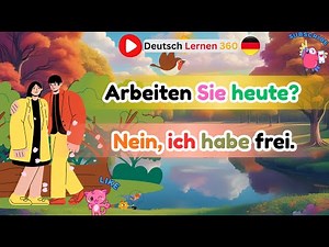 German A1 Dialogues – 120 Simple Conversations | Learn German for Beginners