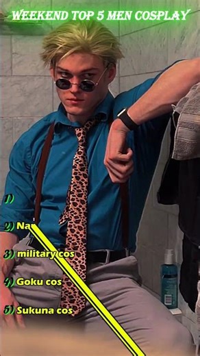 Weekend Special Top 5 Men Cosplay Transitions Week 2 | #CosplayShorts | #OtakuMorph