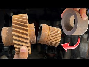 I Fixed the Unfixable Transmission Gear! Rebuilding a Broken Transmission Gear from Scratch