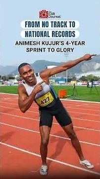 From No Track to National Records: Animesh Kujur’s 4-Year Sprint to Glory