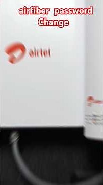 airtel airfiber password Change IP address https://192.168.1.1 #airtelfiber #airtel5g