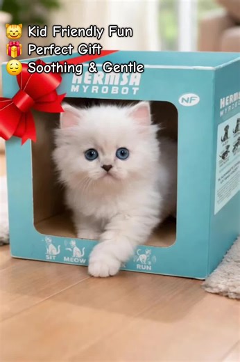 Interactive Robot Kitten: Kid-Friendly Fun