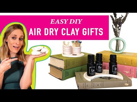 3 Budget-Friendly Fall Gift Ideas with Air-Dry Clay