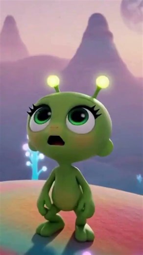 He Tried to Jump… and Kept Going 😭 #storytime #funny #familyfriendly #cartoon #alien