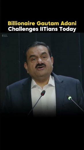 Adani Challenges IITians🚀💪 #adani #inspiration #iitian