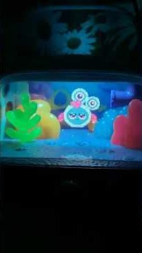 Spin Master Bitzee Aquarium: 2 Rare Bitzee Evolve from baby to adult & 2 have a fight #bitzee #short