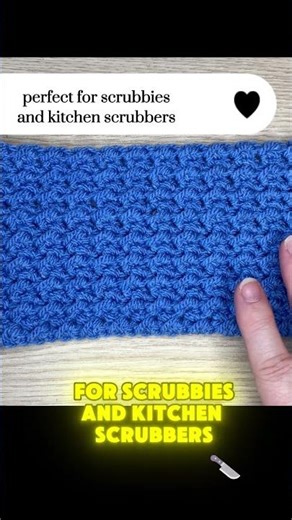 The Wonderfully Simple Textured Crunch Stitch!