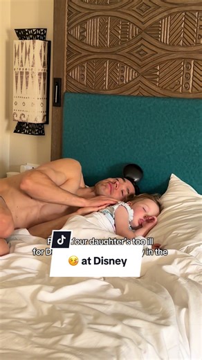 POV: Your daughter’s too ill for Disney world, so you stay in the room all day 💔 ad