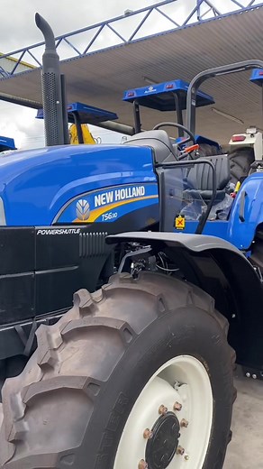 New Holland TS6-110 FWD ROPS Tractor for Agricultura🚜🌱