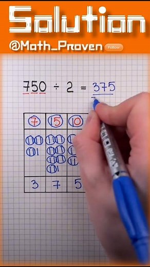 Divide ANY number by 2 in seconds with this secret grid trick! 😱🔢 #learnlap #mathtricks #mathpuzzle