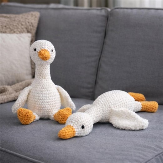 Crochet Goose Pattern (PDF) Amigurumi Duck Crochet Pattern - Goose Crochet Duck Pattern - Easy Amigurumi Crochet Farm Animals (digital PDF) - Etsy Australia