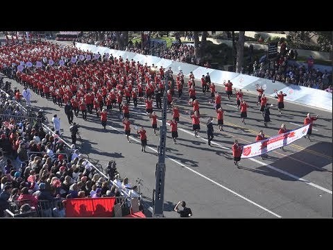 The Tournament of Roses Salvation Army Band - 2019 Pasadena Rose Parade