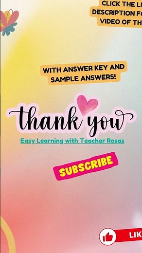 PROBLEM AND SOLUTION TEXT TYPES ENG. 6 Q4W7 #shorts