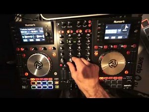 NUMARK NV CONTROLLER DEMONSTRATION WITH THE CUES AND EFFECTS
