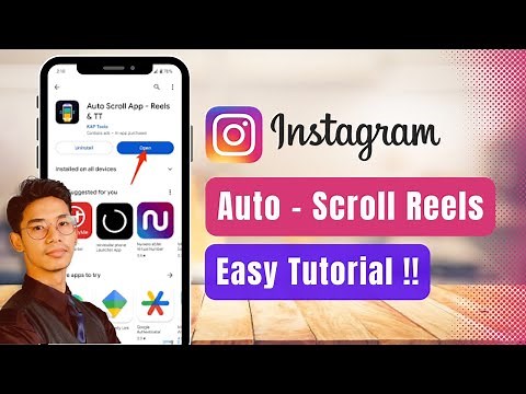 How To Auto Scroll On Instagram Reels ! (EASY TUTORIAL)