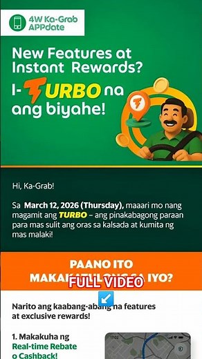 Grab New Update 2026 | Turbo Mode ⚡