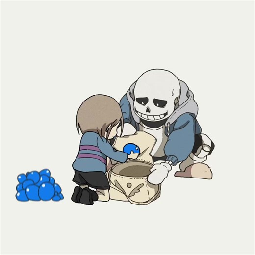 Undertale Animation Meme: Sans, Frisk & Papyrus