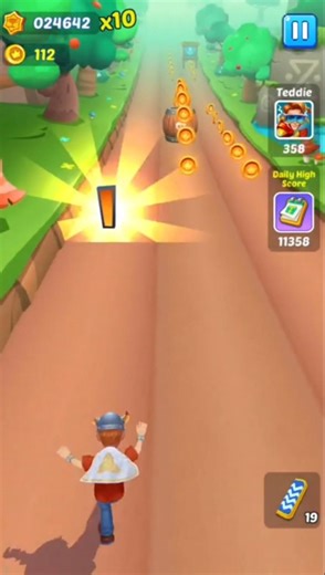 Subway Surfers Endless Chase – Smooth Gameplay 93 #gaming #shorts