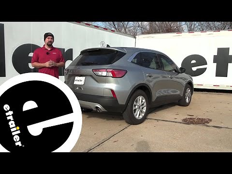 How to Set Up Your etrailer Trailer Hitch Receiver on a 2022 Ford Escape