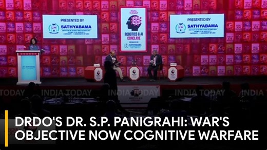 DRDO's Dr. Panigrahi: 'We are leading to... a robotic-centered autonomous systems... an army of none'