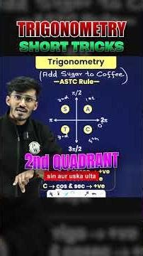 Trigonometry Short Tricks 🔥 Solve Questions in Seconds | #class12maths #mathstricks #mathshorts