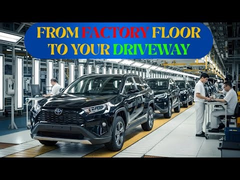 How Toyota Produces Thousands of RAV4 SUVs Daily | Inside the Modern Car Factory (Full Process)
