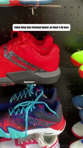 (Chính Hãng) Giày Pickleball Babolat Jet Mach 4 All Court