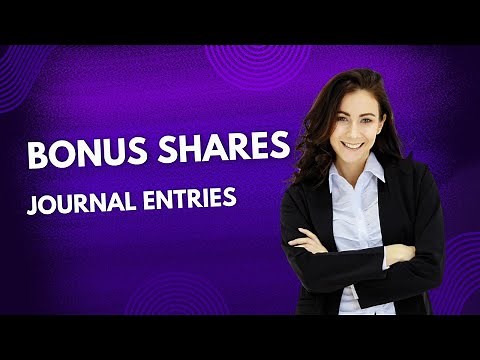 Bonus Shares Journal Entries