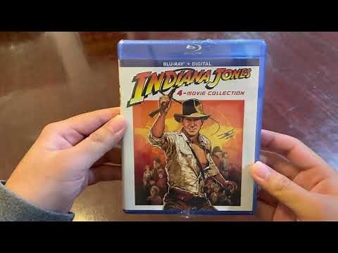 Indiana Jones 4-Movie Collection Blu-ray Unboxing