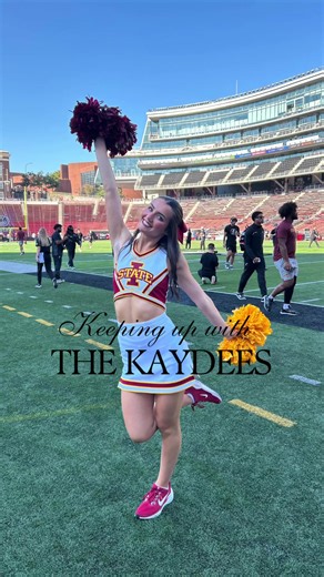spend the day with sister Viviana during nationals season❤️📣 #kappadelta #cheer #aot #iowastate