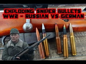 Deadly WW2 Exploding Sniper Ammo