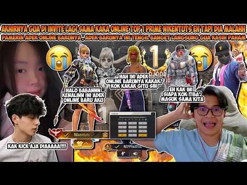 AKHIRNYA GUA DIINVITE LAGI SAMA KAKA ONLINE TOP 1 PRIME TAPI DIA MALAH PAMERIN ADEK ONLINE BARUNYA !
