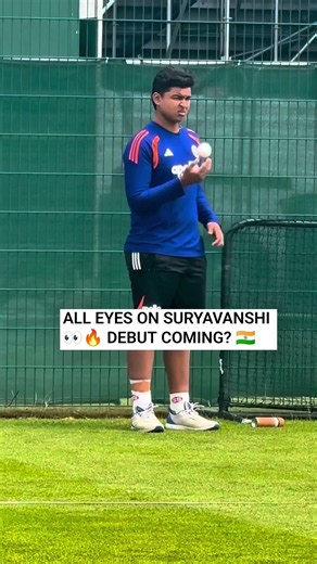 Everyone's Waiting for Suryavanshi! 👀 Ready for 2nd T20 vs England 🔥#Suryavanshi #INDvsENG #Cricket