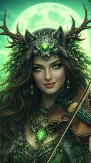 Moonlit Cry — Wolf Goddess Violin | Nordic & Ukrainian Tribal Ritual