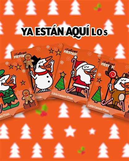 Llegaron los Christmas Stickers ✨ a nuestras sucursales, pide los tuyos por la compra de cualquier combo desde este sábado 14 de diciembre 🤩 ¡Y diviértete en familia! 🧡 ℹ️Válido del 14 al 31 de diciembre o hasta agotar stock de stickers. Al comprar un combo de pizzas. (Combo 4n1 Full, Combo Extra Peppe, Combo Guerrero o Combo Pelooza) Recibirá un sticker. No aplica para compras por Apps de delivery. #LittleCaesars #Pizza | Little Caesars