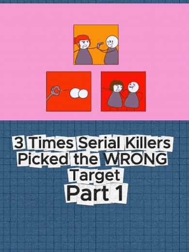 3 Times Serial Killers Picked the WRONG Target #tiktok #fyp #viralditiktok #funnyvideo #animated